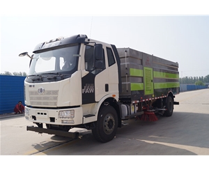 8噸洗掃車(chē) YYD5181TXSC6(一汽解放）（左45°）
